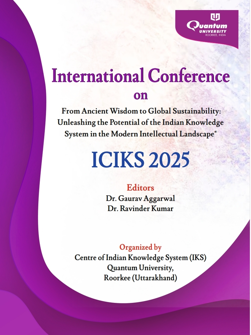 International Conference  on From Ancient Wisdom to Global Sustainability: Unleashing the Potential of the Indian Knowledge System in the Modern Intellectual Landscape