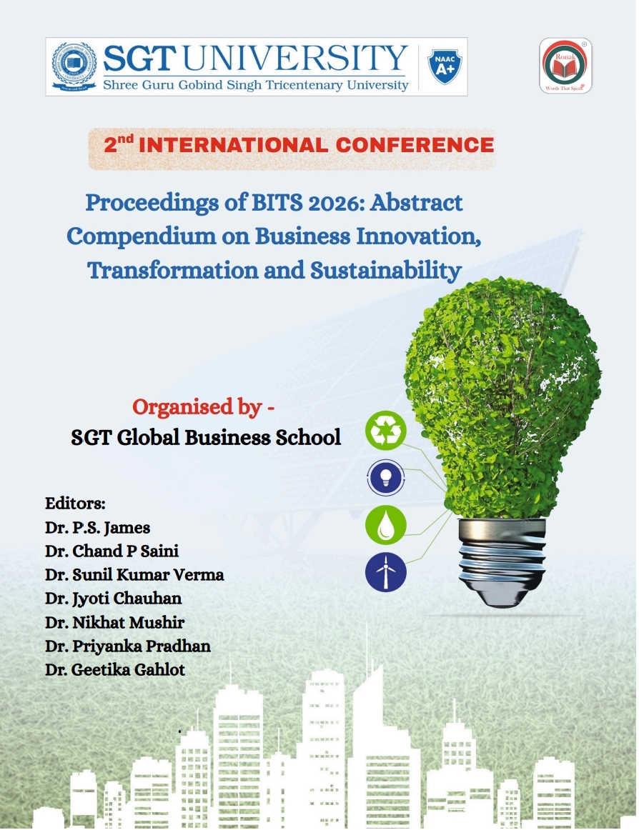 2nd INTERNATIONAL CONFERENCE BUSINESS INNOVATION, TRANSFORMATION AND SUSTAINABILITY: BITS - 2026